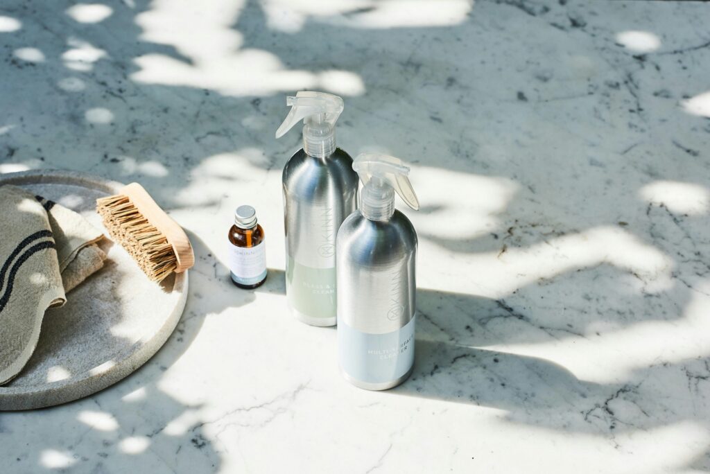 Navulbare sprayflessen voor zero waste schoonmaken